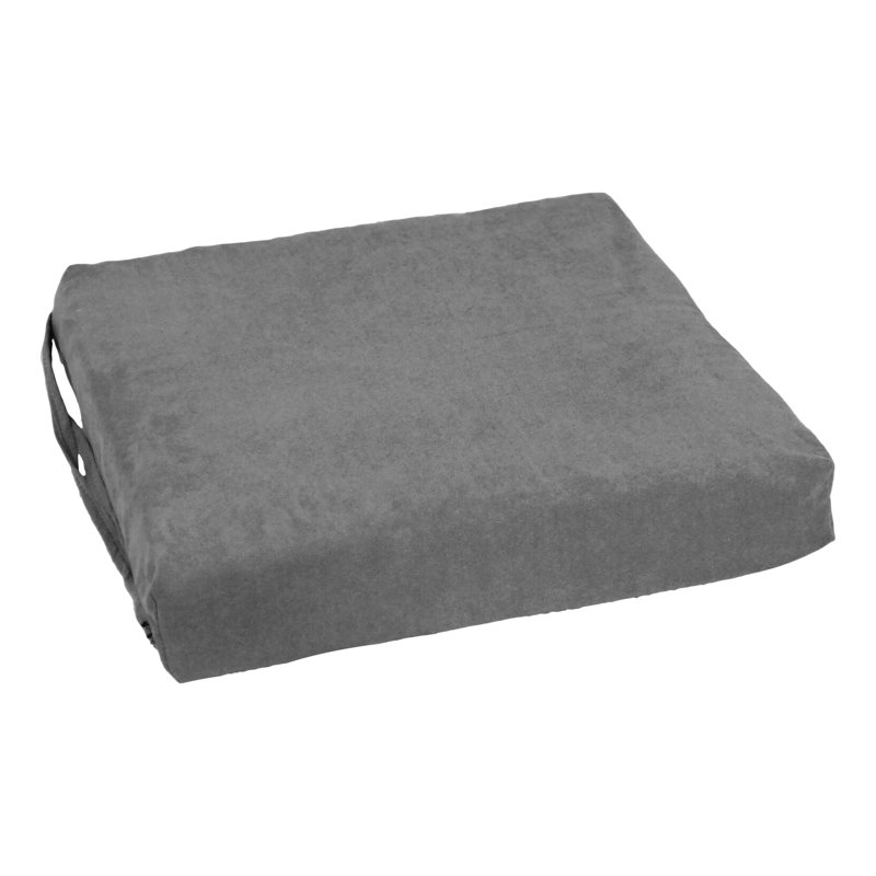Coussin de siège d'intérieur, Gris acier
