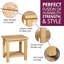 Frazier Solid Wood End Table