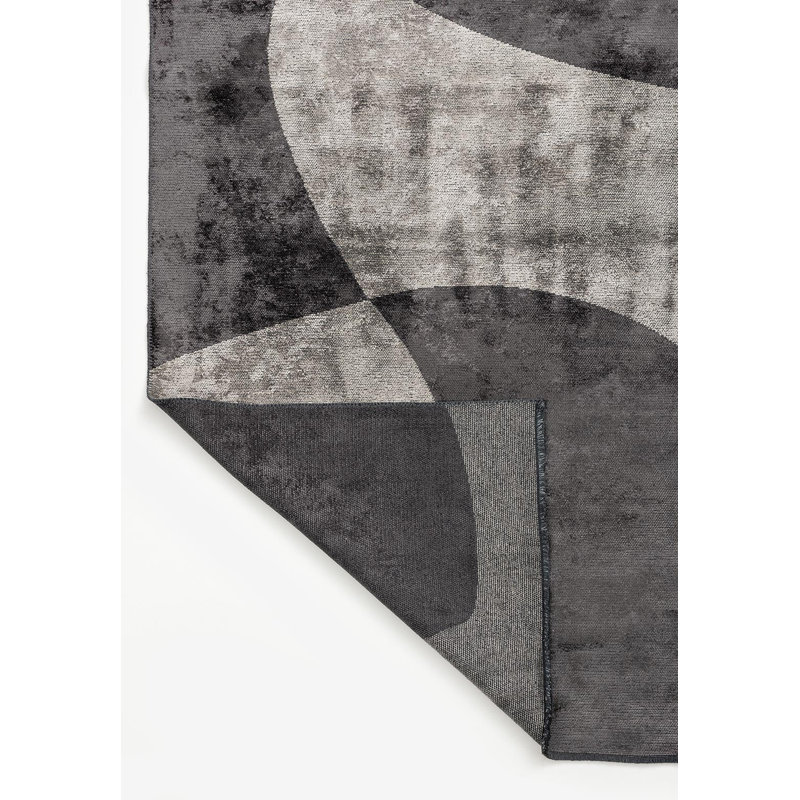 Modern Abstract Area Rug, Rectangle 6'7" x 8'3"