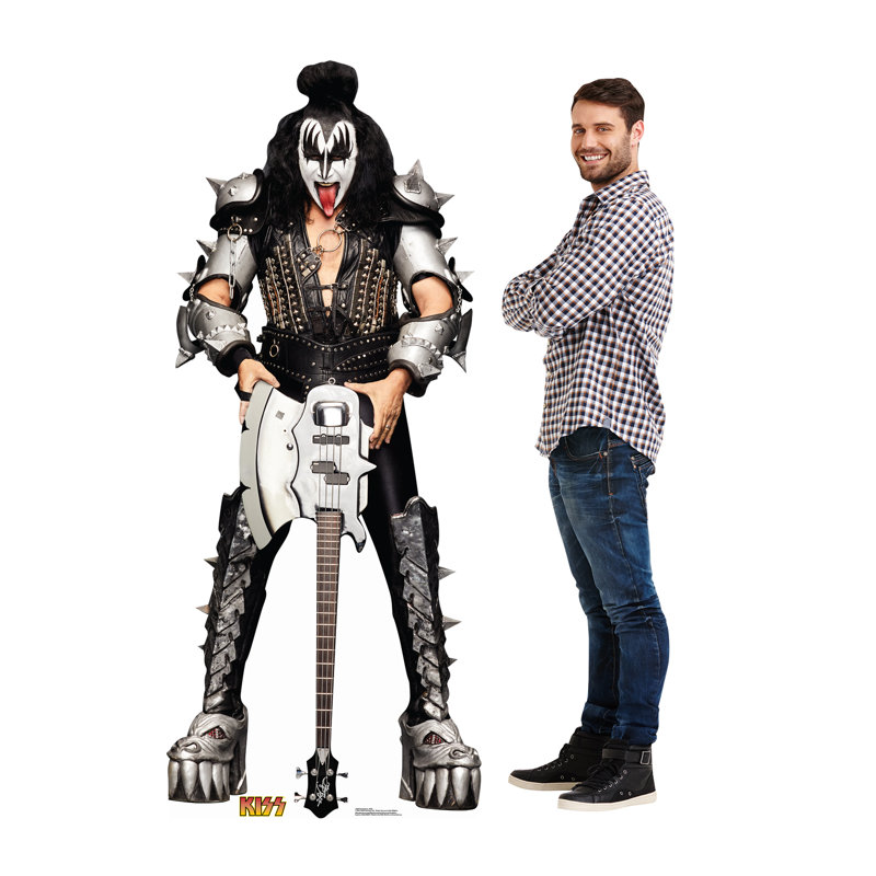 Kiss 74'' Musicians Cardboard Standup