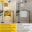 Lampe sur pied Arc Golden Waves