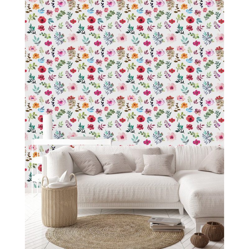 Carreau de papier peint l 25 po, L 2,08 pi x L 10,42 pi