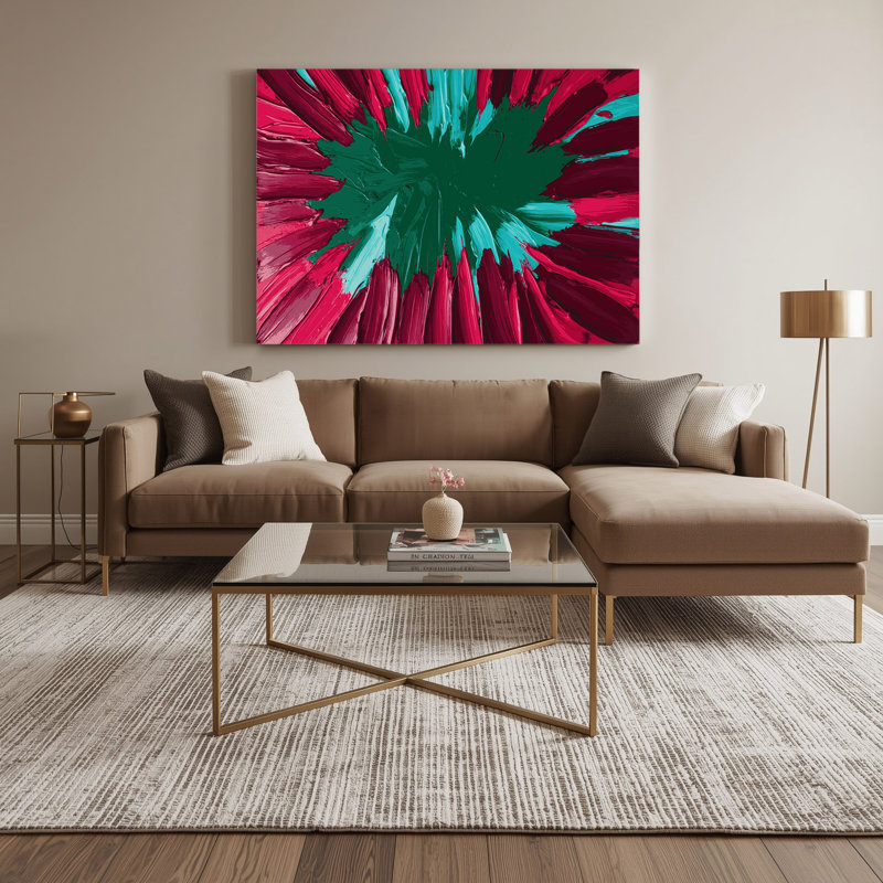 Art mural sur toile Neo Expressionism 59, H 11 po x l 14 po