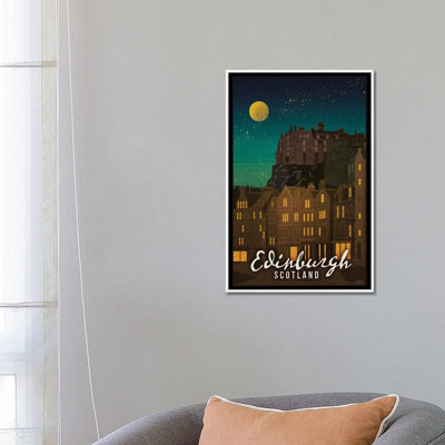 «Écosse-Édimbourg» par Missy Ames - impression d'art graphique