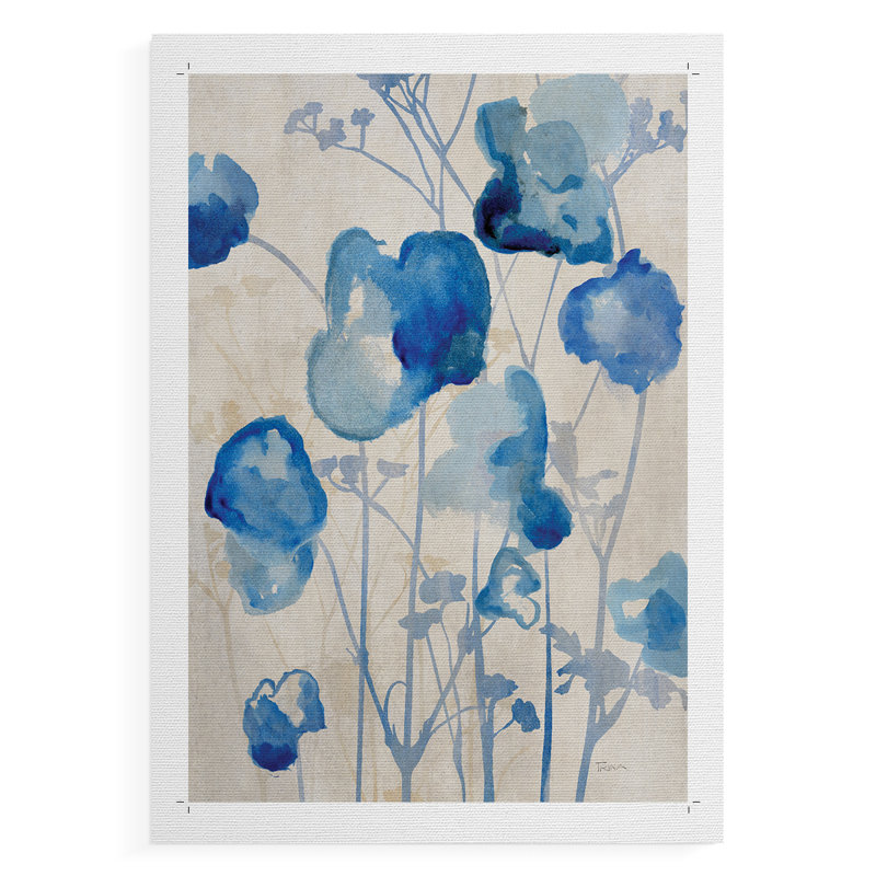 Blue Day Dawning - Impression sur toile seulement - NON-CADRE, H 18 po x l 12 po