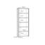 Lanham 220.7cm H Standard Bookcase-1257089009-1257089010