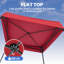 Auvent escamotable portatif en acier l 4 po x P 4 po-110365653