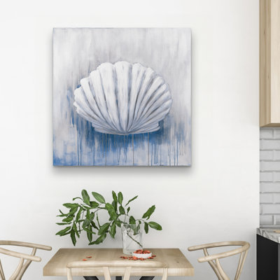 feston shell - 32"x32" art on canvas