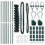 Vidaxl Chain Link Fence With Posts Steel-116797810-116797812