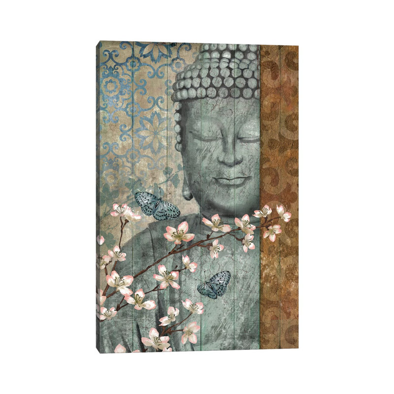 «Buddha» par Conrad Knutsen, impression sur toile tendue, H 26 po x l 18 po x 1,5 po, Toile tendue