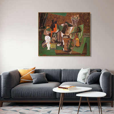 Art numérique, impression sur toile encadrée, série # 455 par Pablo Picasso, art mural, salon, décorations de bureau à domicile