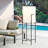 Garridan 49.5'' Battery Powered Integrated LED Outdoor Floor Lamp