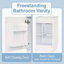 Meuble-lavabo sophistiqué avec rangement polyvalent et attrait élégant-913487416-913487422