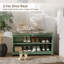 6 Pair Shoe Storage Bench-1078772900