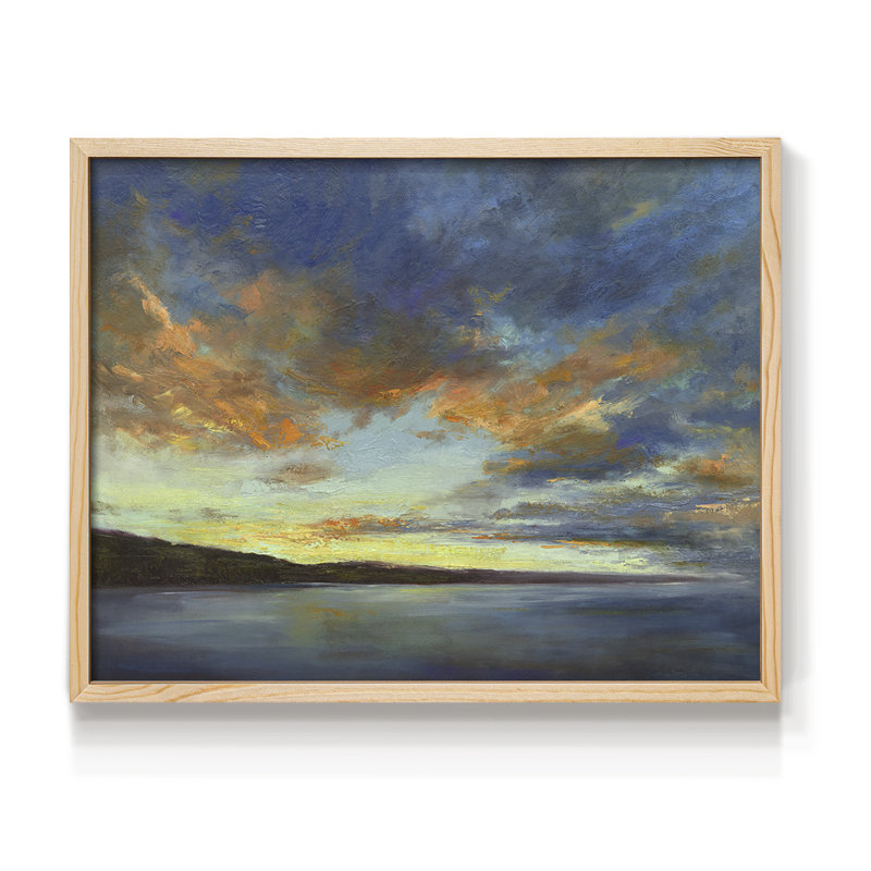 Coastal Views IV - Reproduction encadrée - Restickable, Naturel, H 22 po x l 28 po
