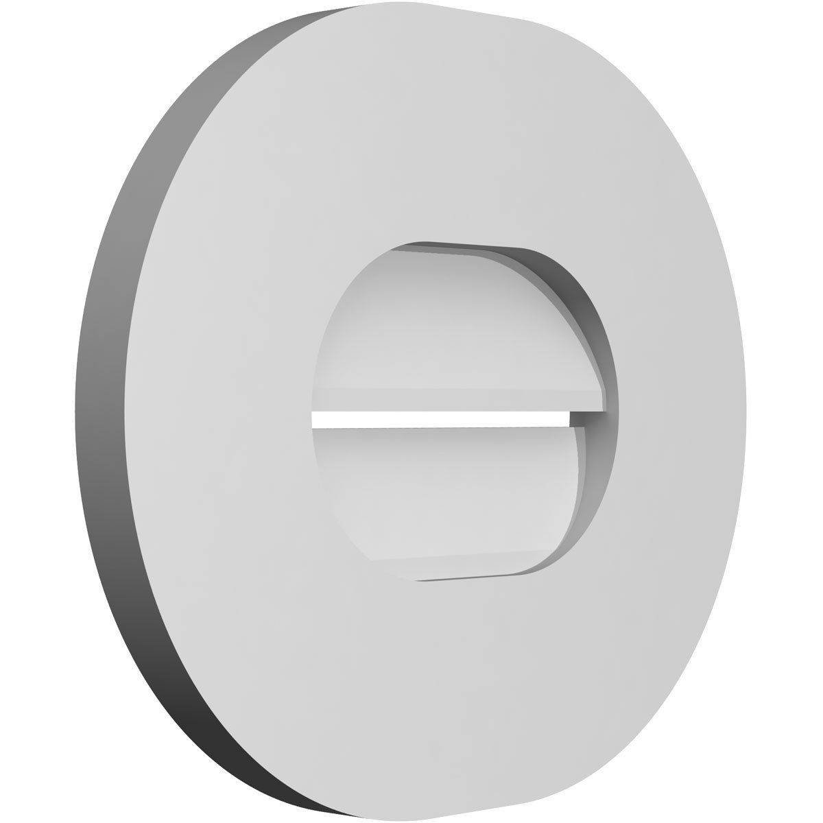 GVSRO20X2001SF Round Gable Vent - 20 Inch, Primed Tan, Surface Mount Urethane