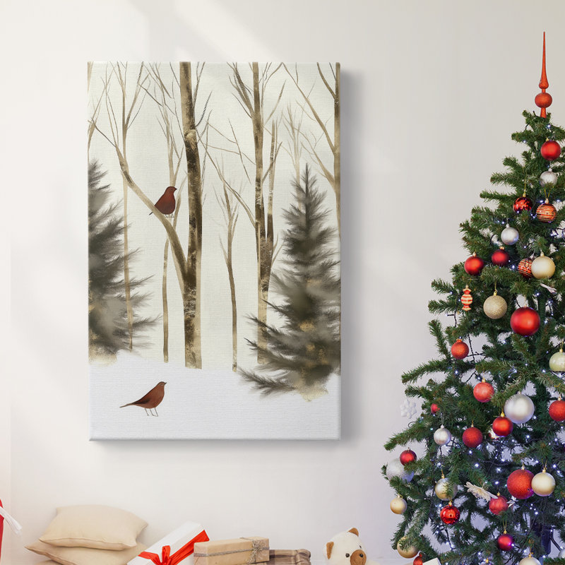 Art des Fêtes de Noël - Toile tendue avec châssis CCL XXXIX, H 48 po x l 32 po