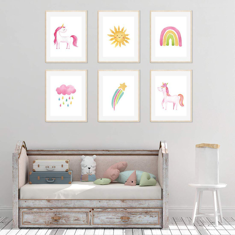 Darleene 6 - Piece Paper Print