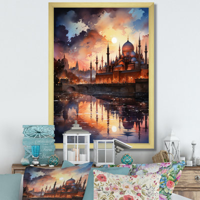 Laetann " Islam Art Mosque Silhouette II "