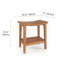 Banc de douche 18 po Sumba-Bjon