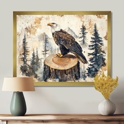 Glodine Large Eagle The Soaring Sentinel II - Eagle Wall Art