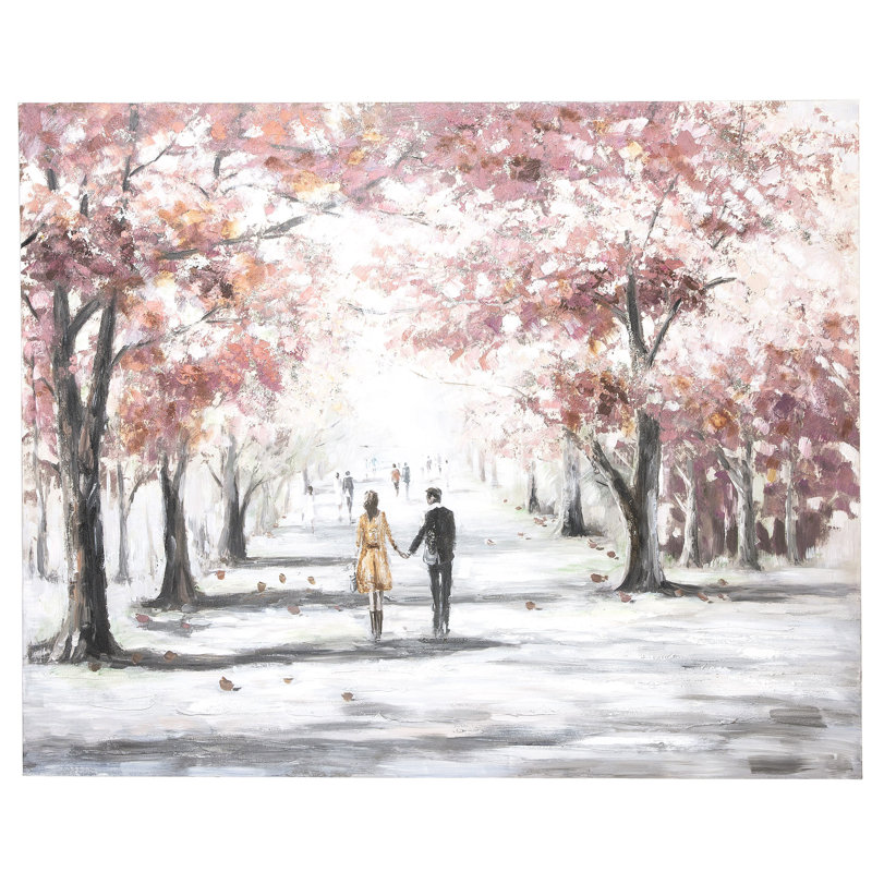 Walking Tour - Wrapped Canvas Painting