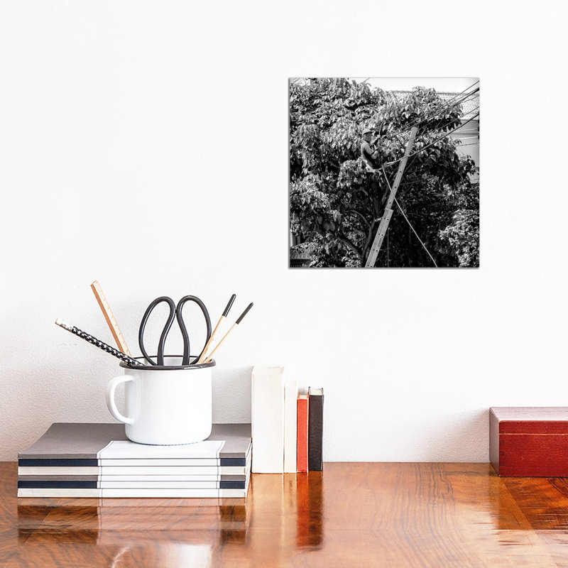 Street Photography by Glauco Meneghelli - Wrapped Canvas Print, 30.48 cm H x 30.48 cm W