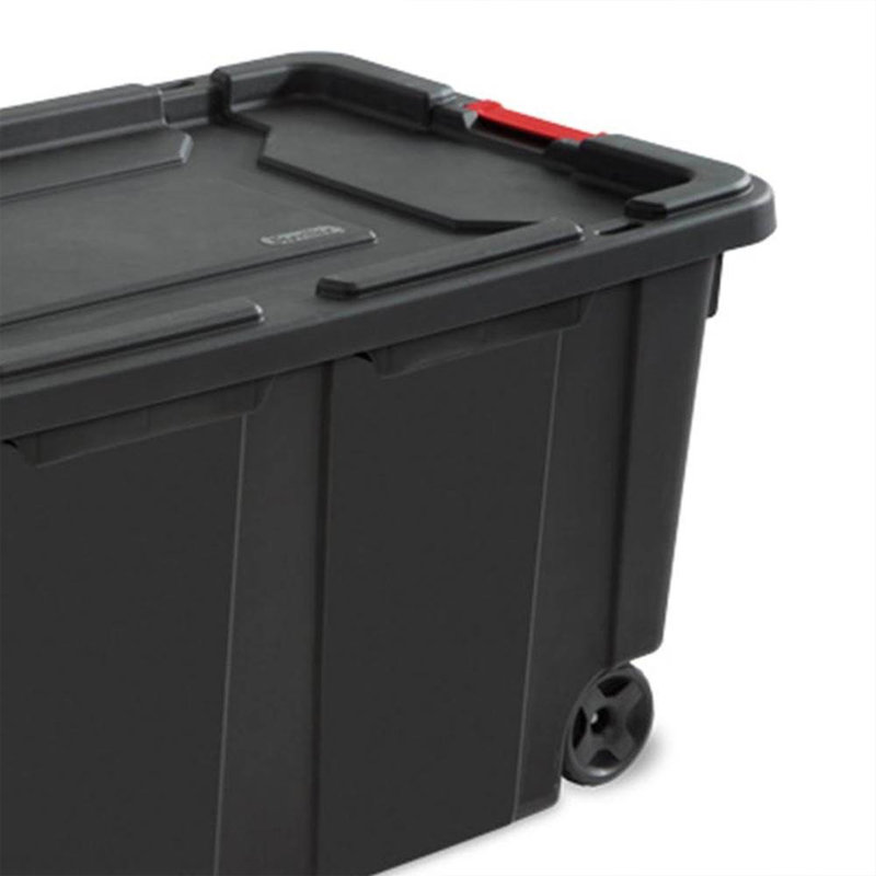 Plastic Storage Bin Set, 8 Pack