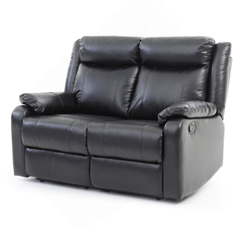 Causeuse élégante noire contemporaine