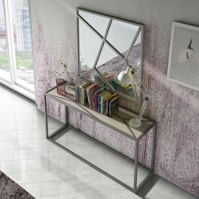 Saphire C11-14 avec Miroir, H 31,50 po x l 39,37 po x P 15,75 po, Mat