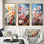 «Meadow Daffodil Dance», 3 pièces sur toile-666609192-666609194