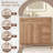 36'' Single Bathroom Vanity with Ceramic Top