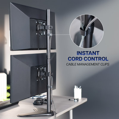 Dual Monitor Desk Stand