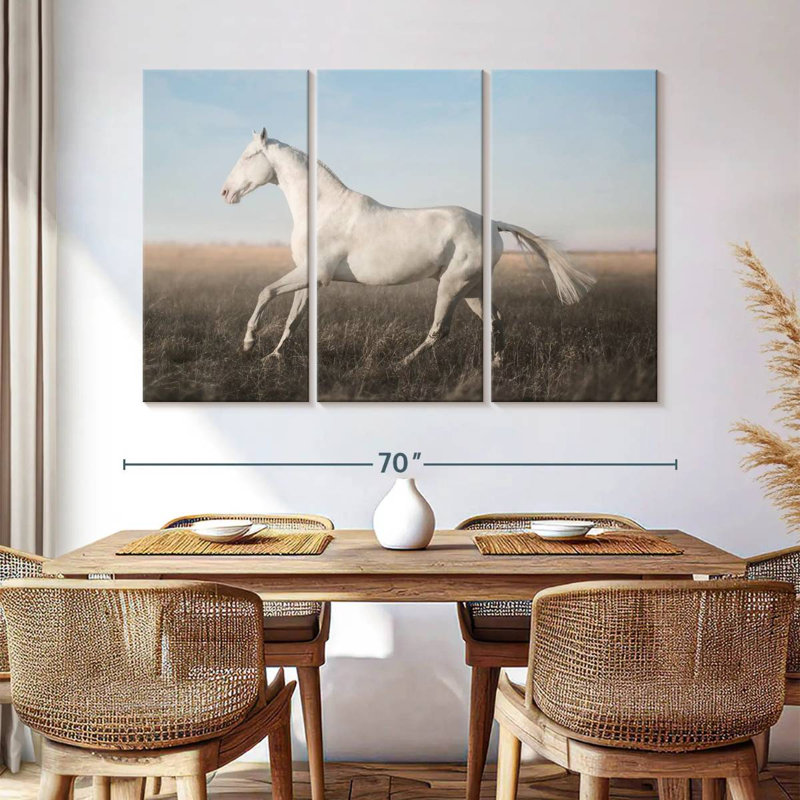Brampt Isabella Horse, 42" H x 65" W