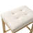 Cindina 24" Yerly Extra-Wide Cindina Wood Bar Stool With Hand-Brushed Finish-118659508