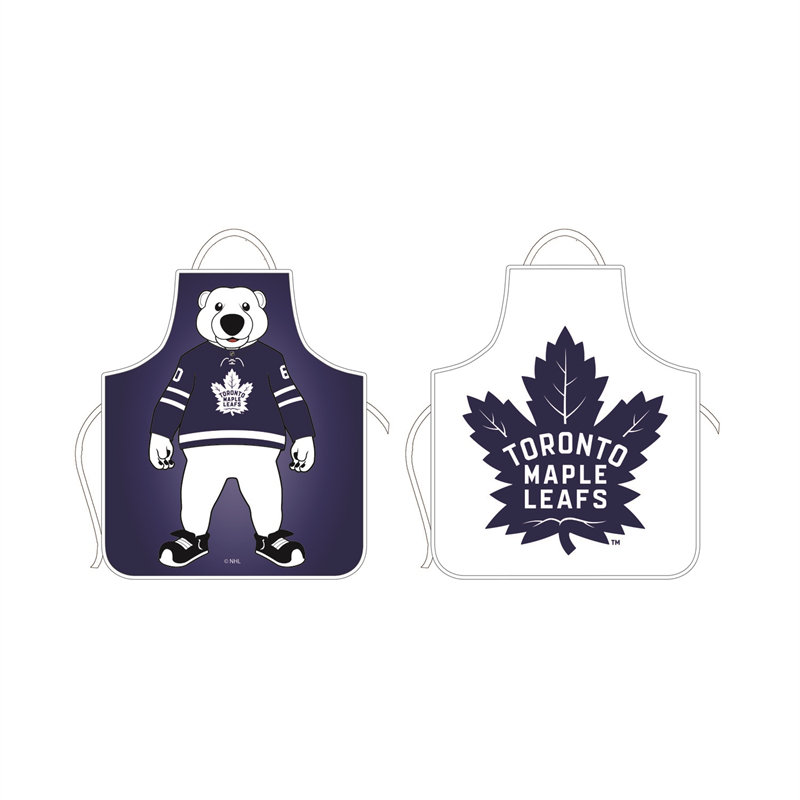 No Pattern Bib Apron, Toronto Maple Leafs