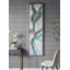 Cadre à peinture à l'huile en croissance - l 20 po x H 71 po x L 1,5 po - Bleu / or