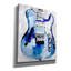 Toile épique Graffiti «Electric Blues 4» par Annie Warren, 20 po x 24 po-1949999531