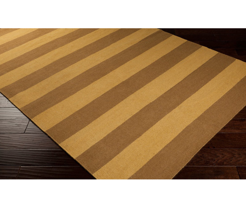 Atkins Wool Striped Rug, Rectangle 3'6" x 5'6"