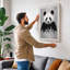 Panda City Modern - Wrapped Canvas-72634380-72634371