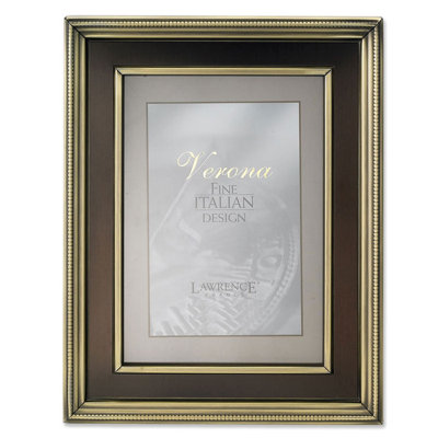 Oil Rubbed Bronze Metal Beveled Picture Frame