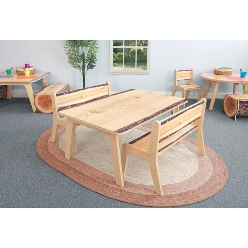 Table d'activités réglable pour 6 étudiants, H 18 po x L 47 po x l 30 po