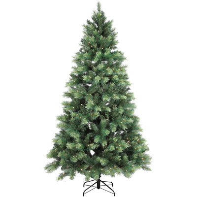 90' Lighted Pine Christmas Tree