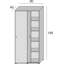 Gurtrude 2 Door Manufactured Wood Wardrobe-1715046284