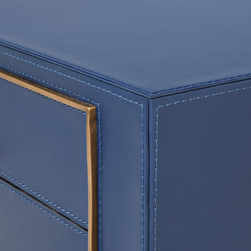 Hunter Writing Desk, Navy Blue