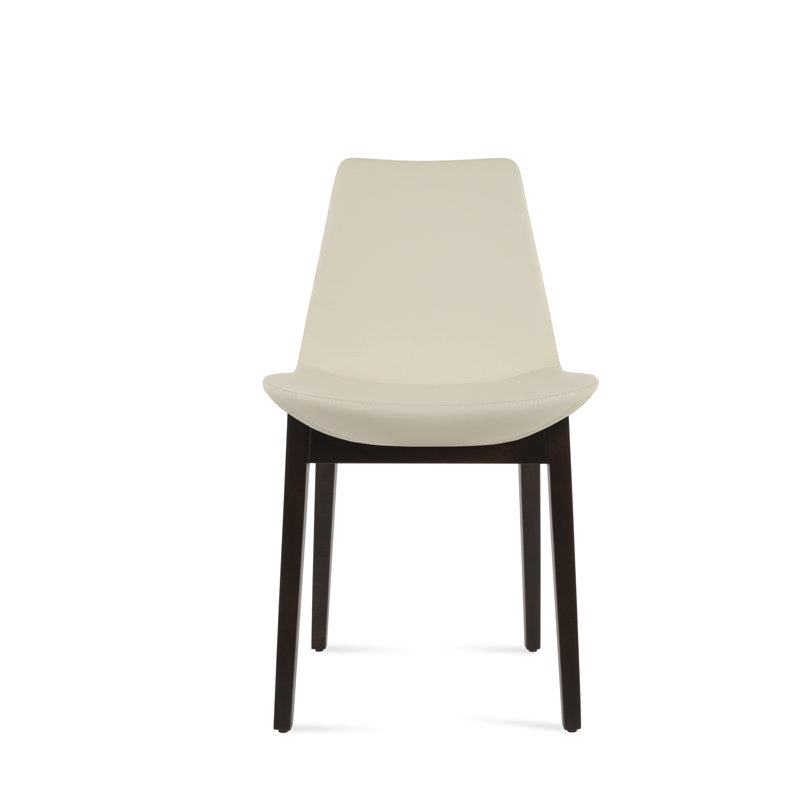 Eiffel Wood Dining Chair, Wenge, Cream PPM