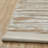Grandeur Ivory Gold Brushstroke Stripe Area Rug-1641472625