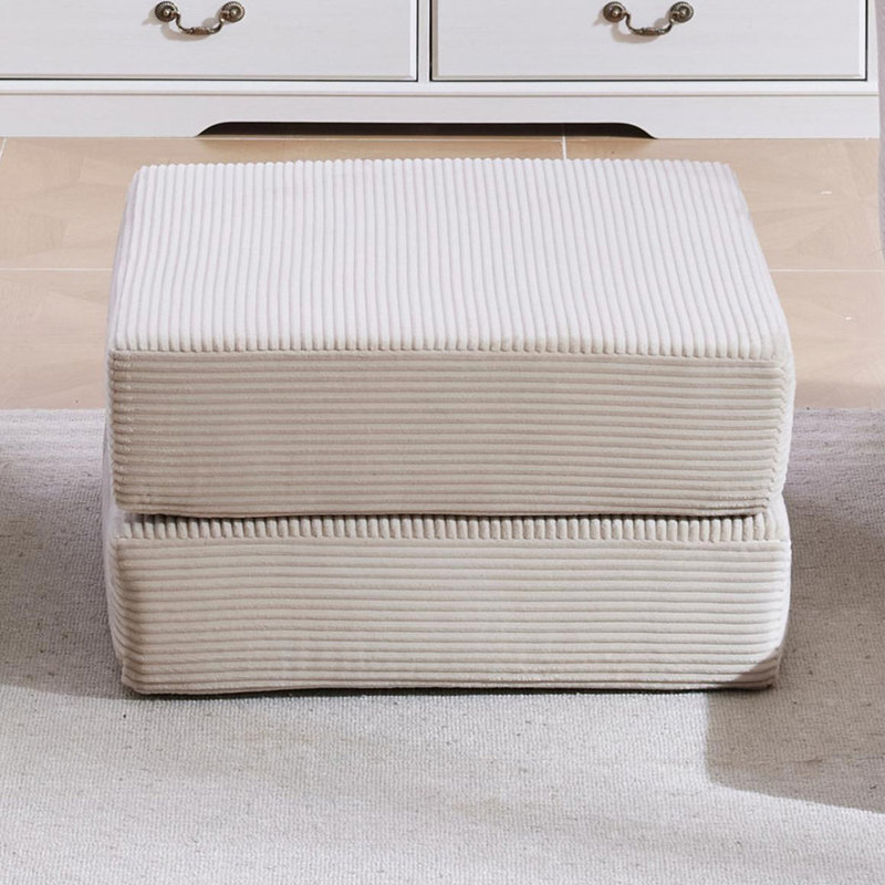 Repose-pieds modulaire (brun clair)