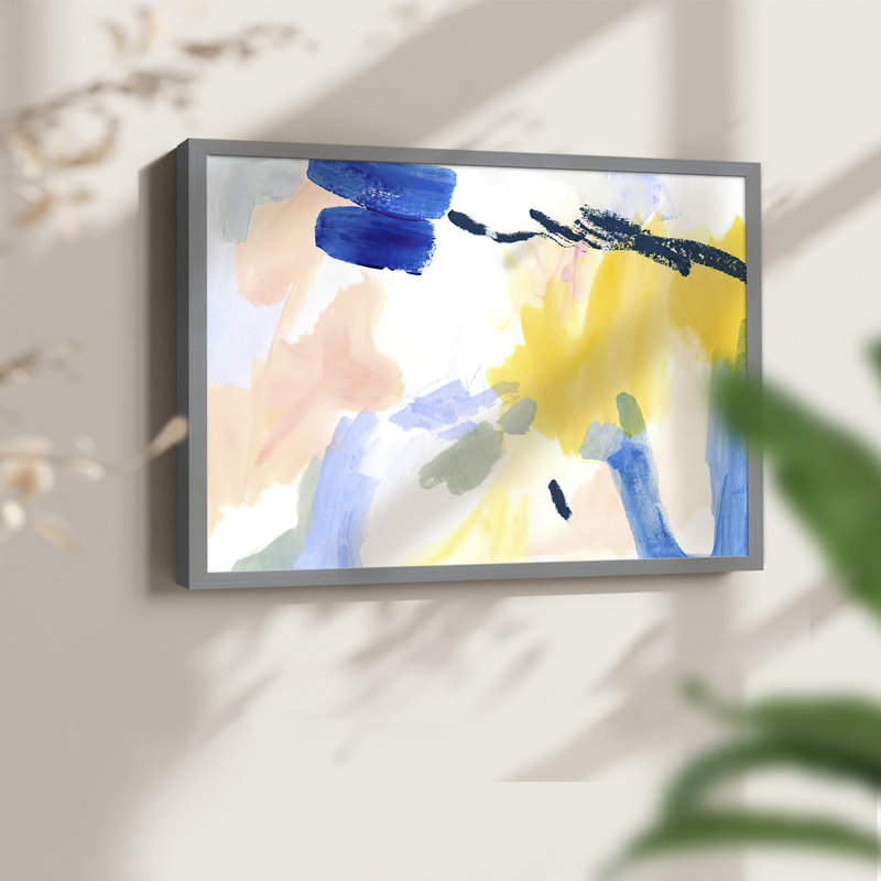 «Candy Swipe II», reproduction encadrée, H 11 po x l 14 po, Gris