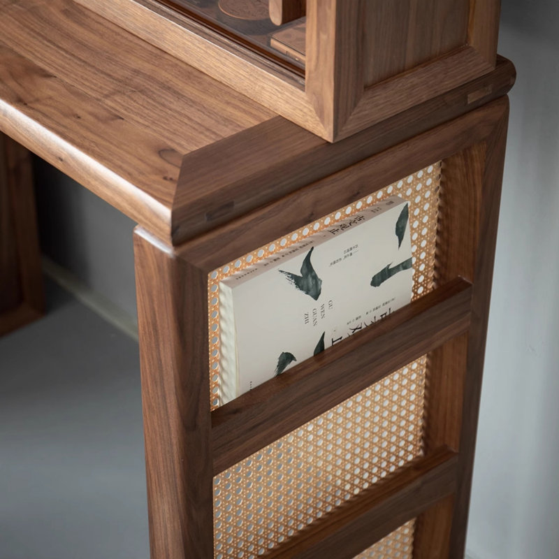 Commode rétro vintage, Noyer